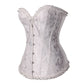 Plus Size Push Up Faux Leather Corset