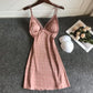 Blush Dot Kimono Wedding Sleepwear Set