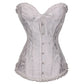 Plus Size Push Up Faux Leather Corset