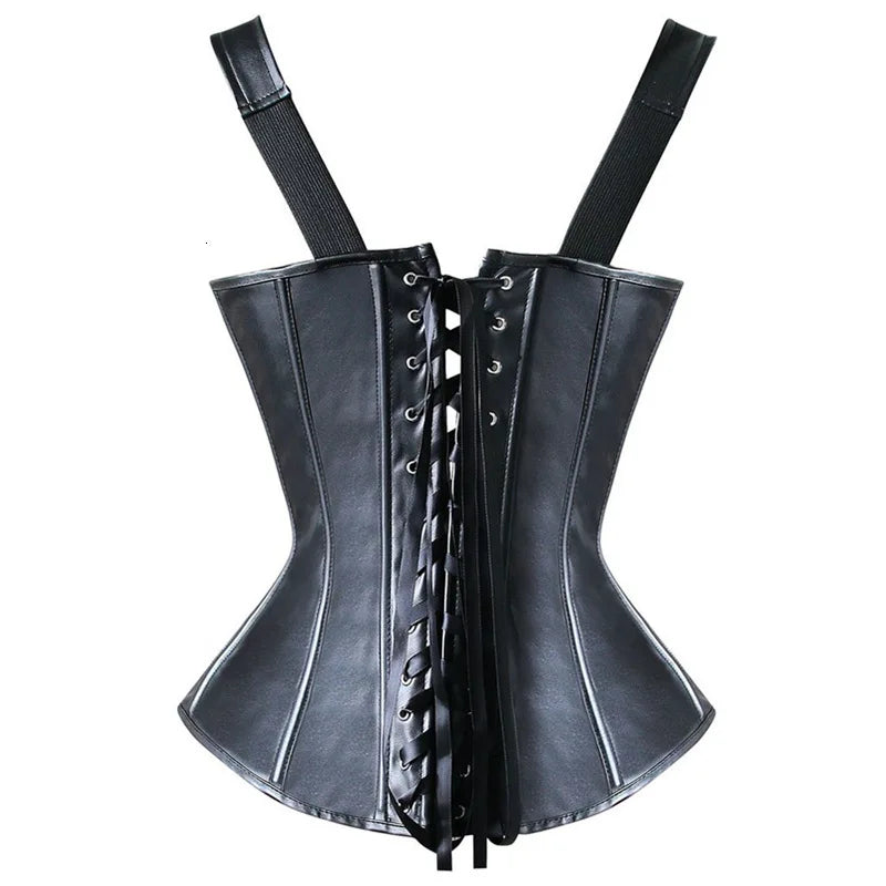 Steampunk Leather Corset
