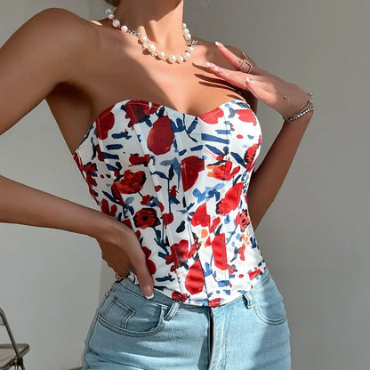 Sexy Flower Corset