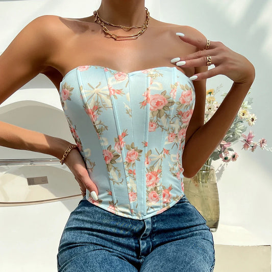 Sexy Flower Corset