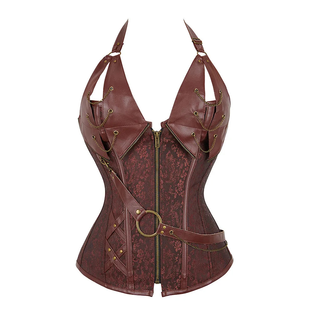 Sexy Plus Size Gothic Corset and Bustier