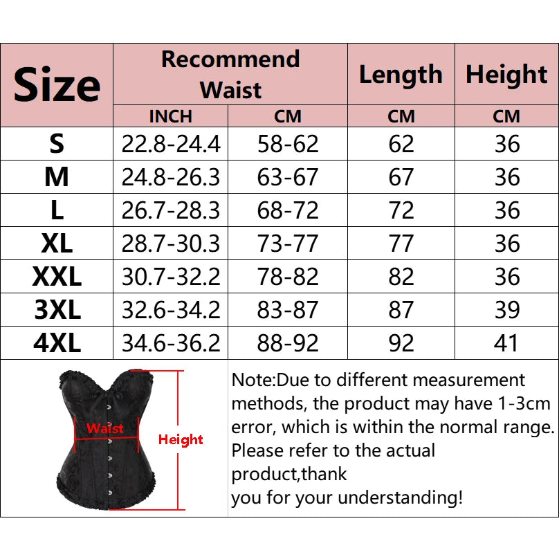 Plus Size Push Up Faux Leather Corset
